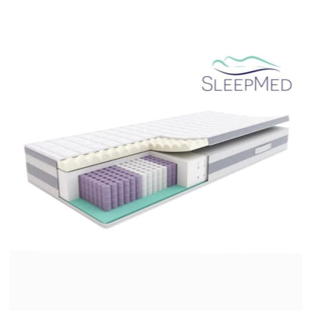 SLEEPMED HYBRID COMFORT PLUS - materac multipocket, sprężynowy