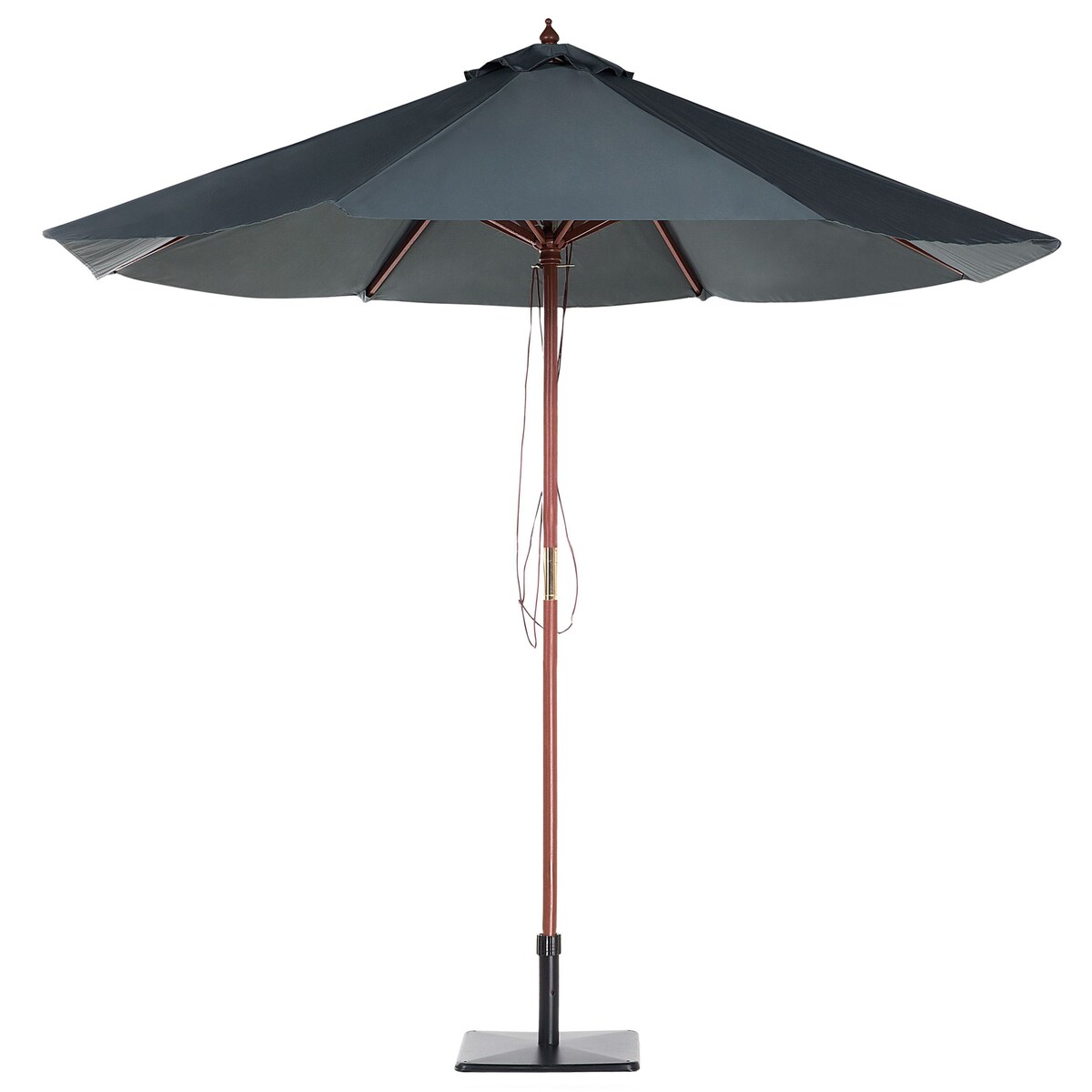 Parasol ogrodowy 270 cm TOSCANA Ciemnoszary