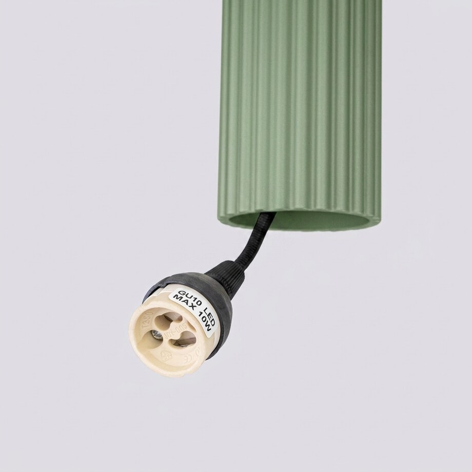Lampa wisząca KARBON 1 szałwiowa