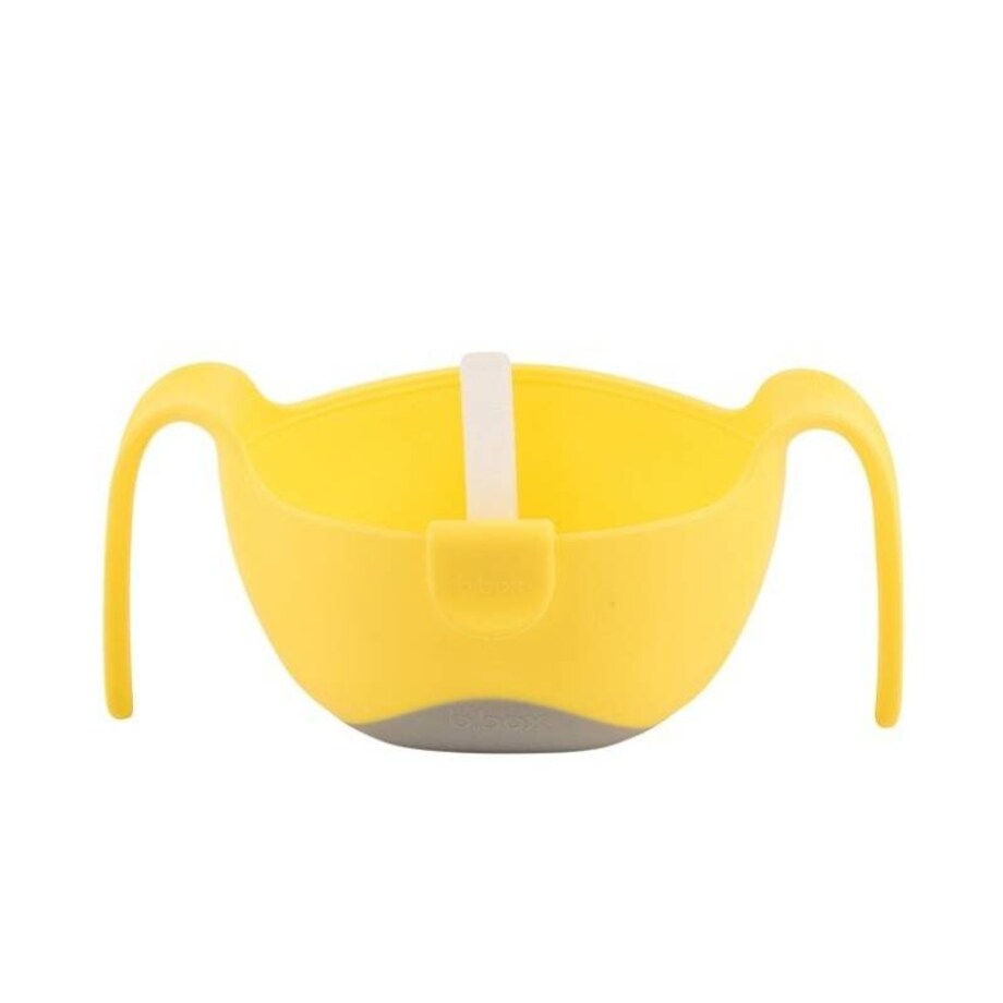 Miseczka ze słomką dla dziecka, Lemon Sherbet, b.box