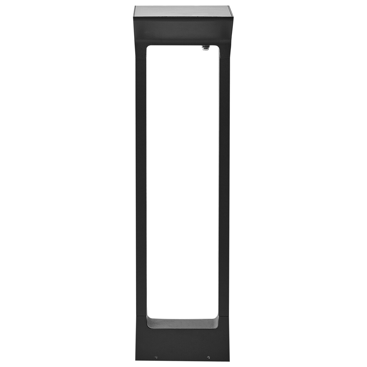 Lampa ogrodowa słupek solarna LED MALDEN Z czujnikiem ruchu Czarny