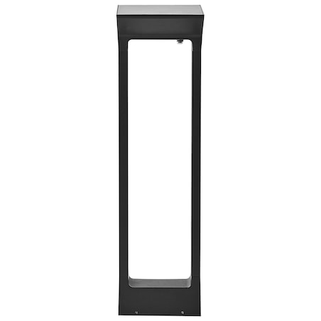 Lampa ogrodowa słupek solarna LED MALDEN Z czujnikiem ruchu Czarny