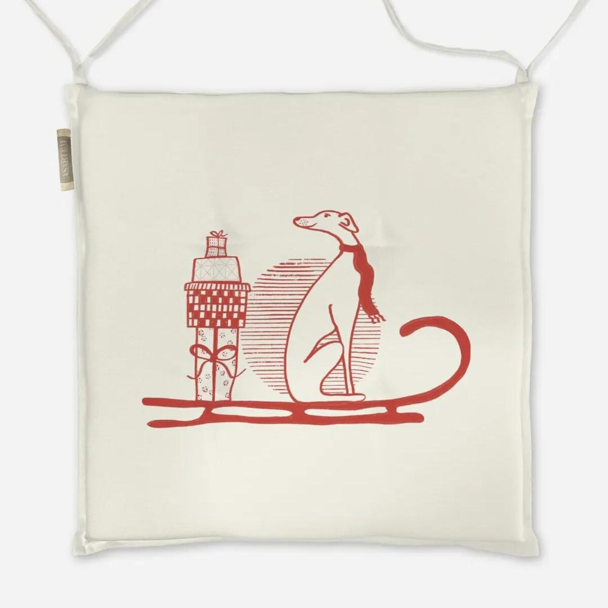 Poduszka świąteczna na krzesło - christmas slide