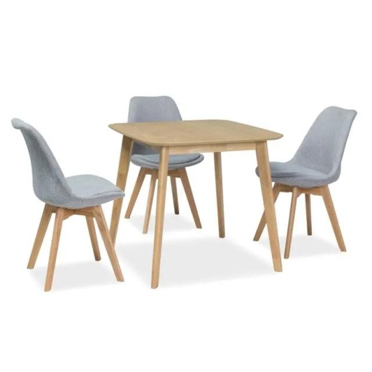 Stół MOSSO III 80x80 dąb