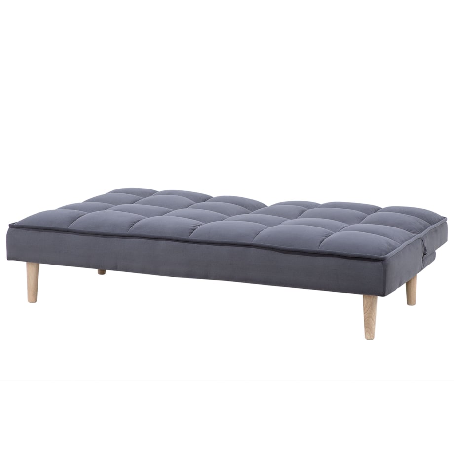 Sofa rozkładana ciemnoszara SILJAN