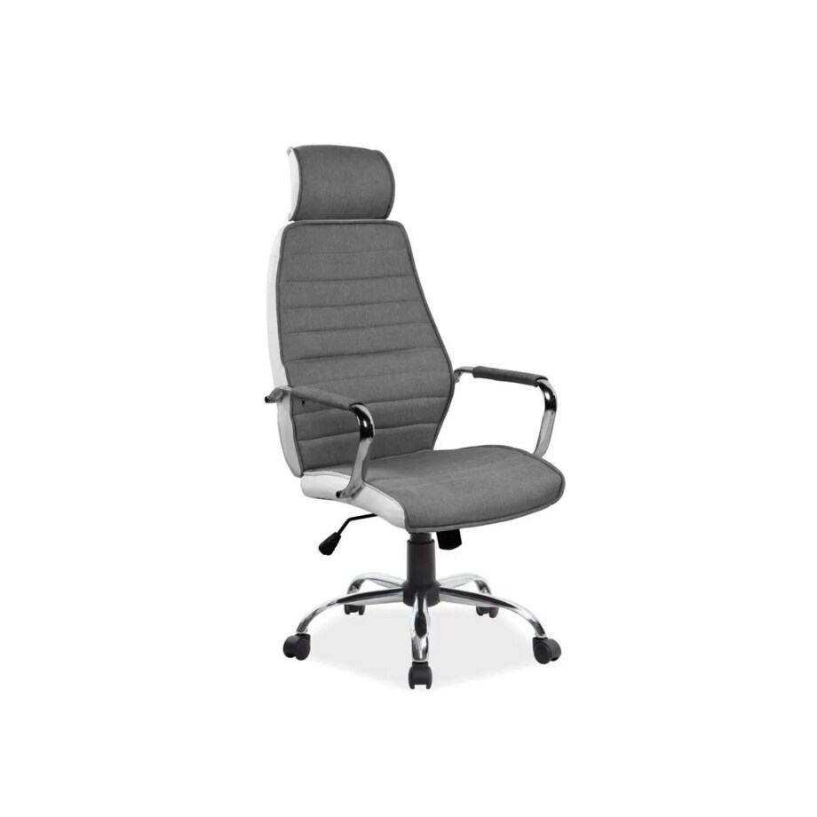 Fotel biurowy Q-035 szary