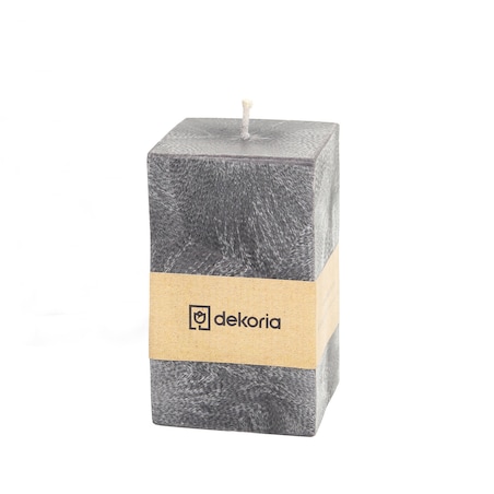 Świeca zapachowa palmowa kostka Black, 7,5x7,5x13 cm