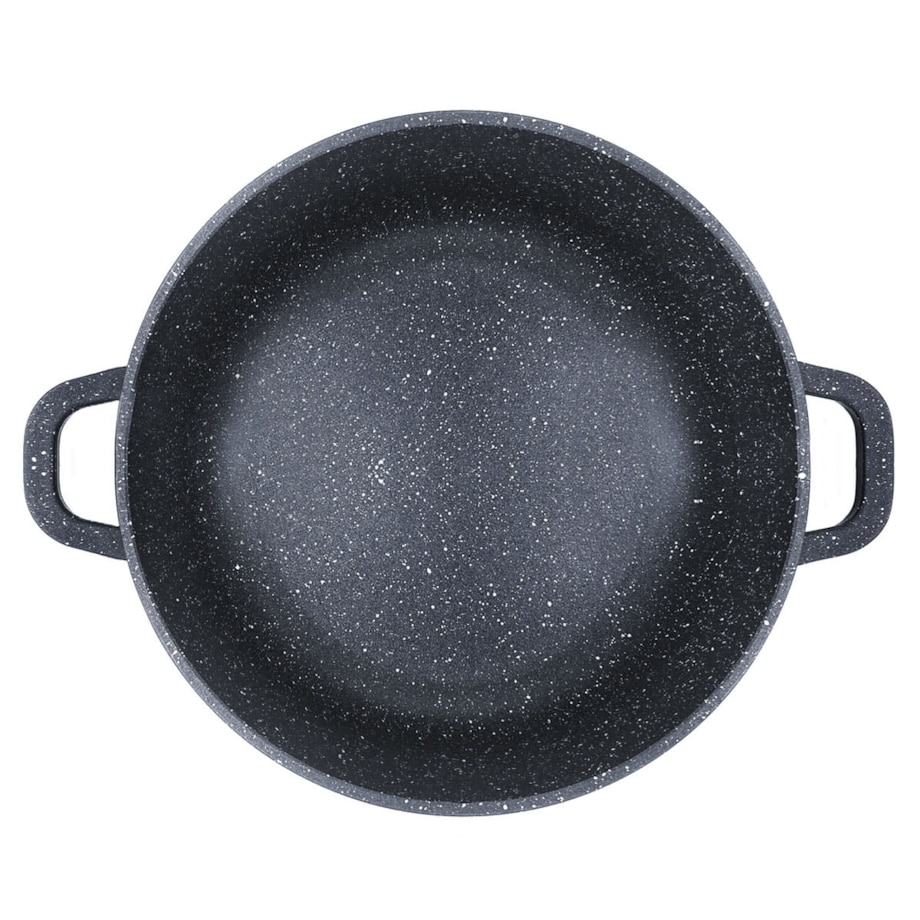 Garnek z powłoką marmurową 6.5L 28cm indukcja gaz KINGHOFF