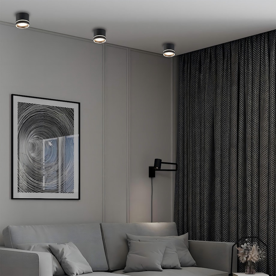 Lampa sufitowa Light Prestige Kendal czarny 1 x GX53 1 szt.