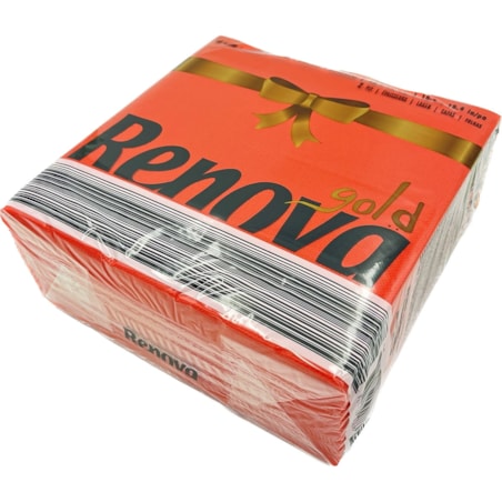 Serwetki stołowe Renova GOLD czerwone 40szt