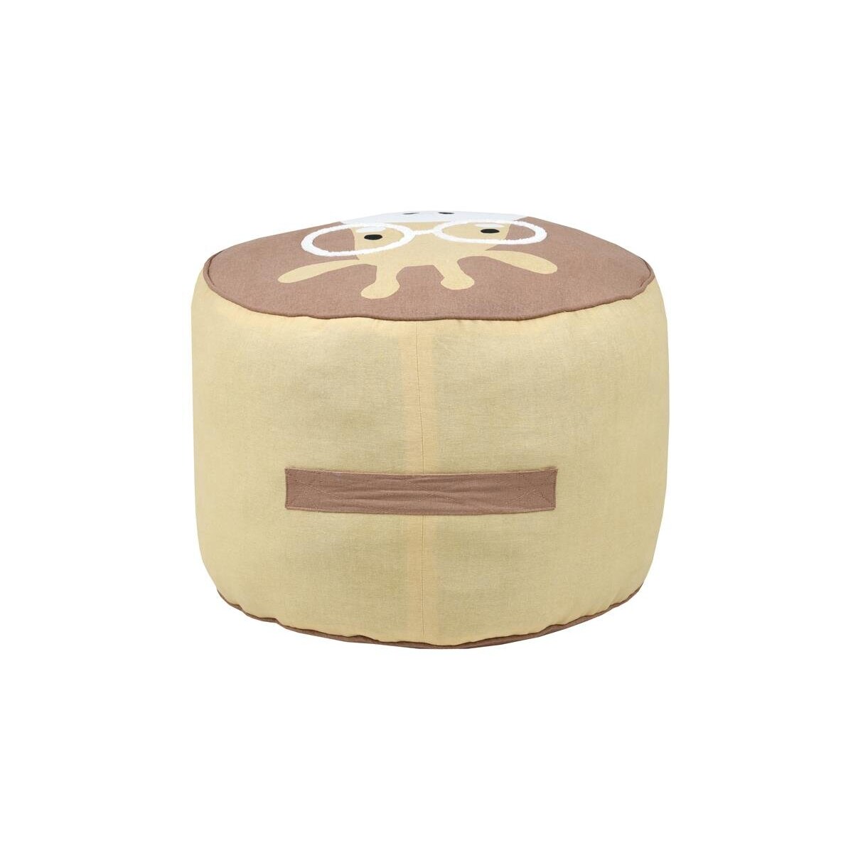 Pufa dla dziecka COQUIN zebra, Ø 40 cm