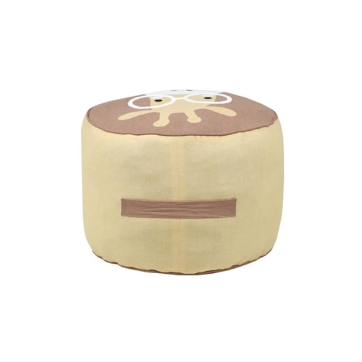 Pufa dla dziecka COQUIN zebra, Ø 40 cm