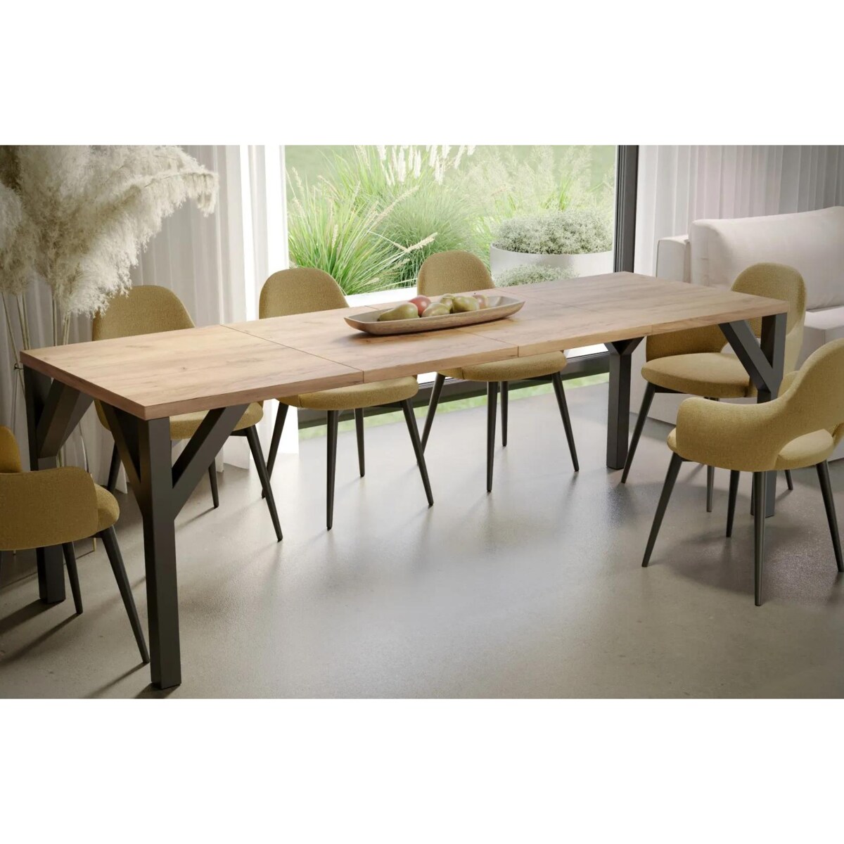 Stół rozkładany BALTIKA 130(240)x90 dąb złoty craft