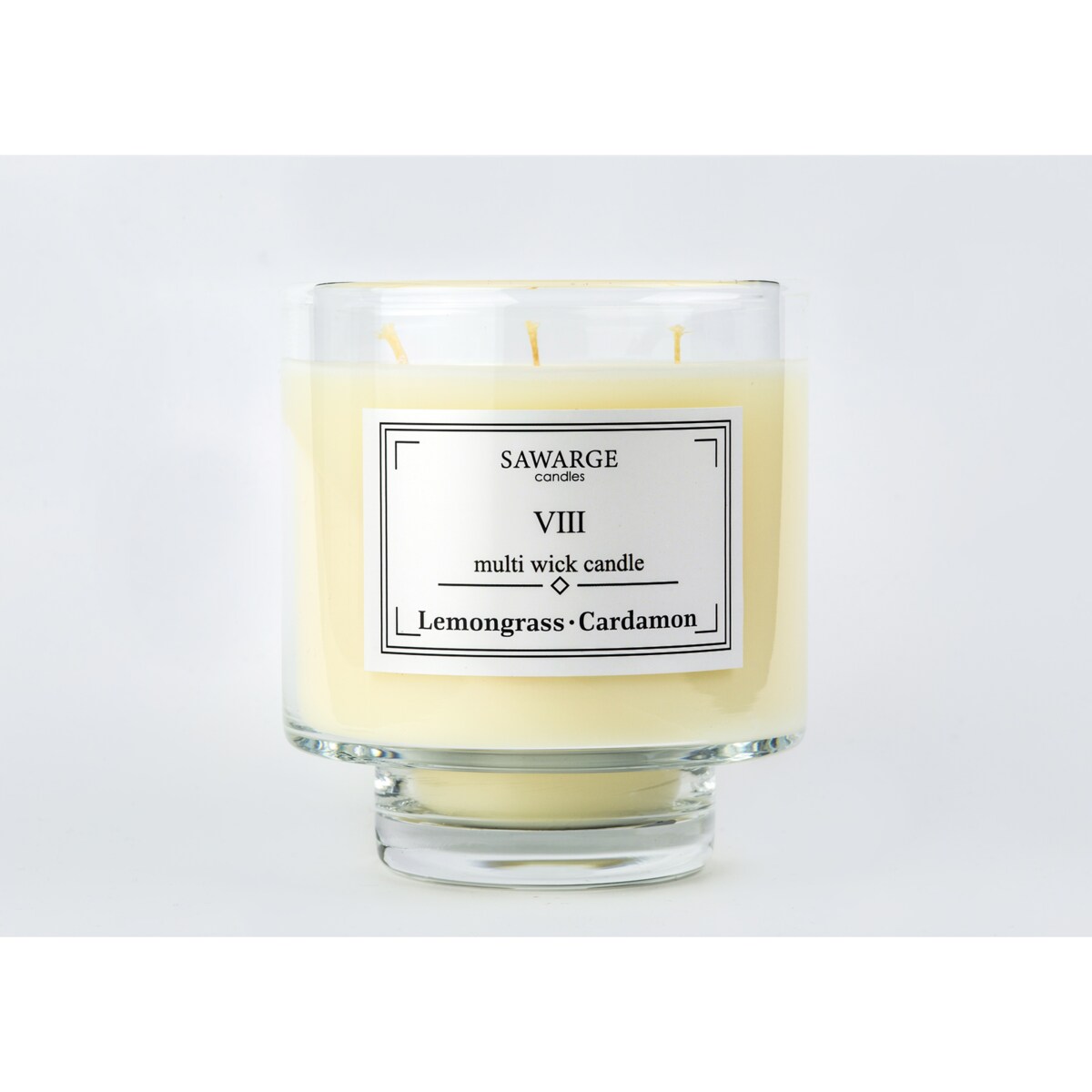 Świeca Zapachowa Sojowa No8 /50h/ Trawa Cytrynowa Kardamon 450g