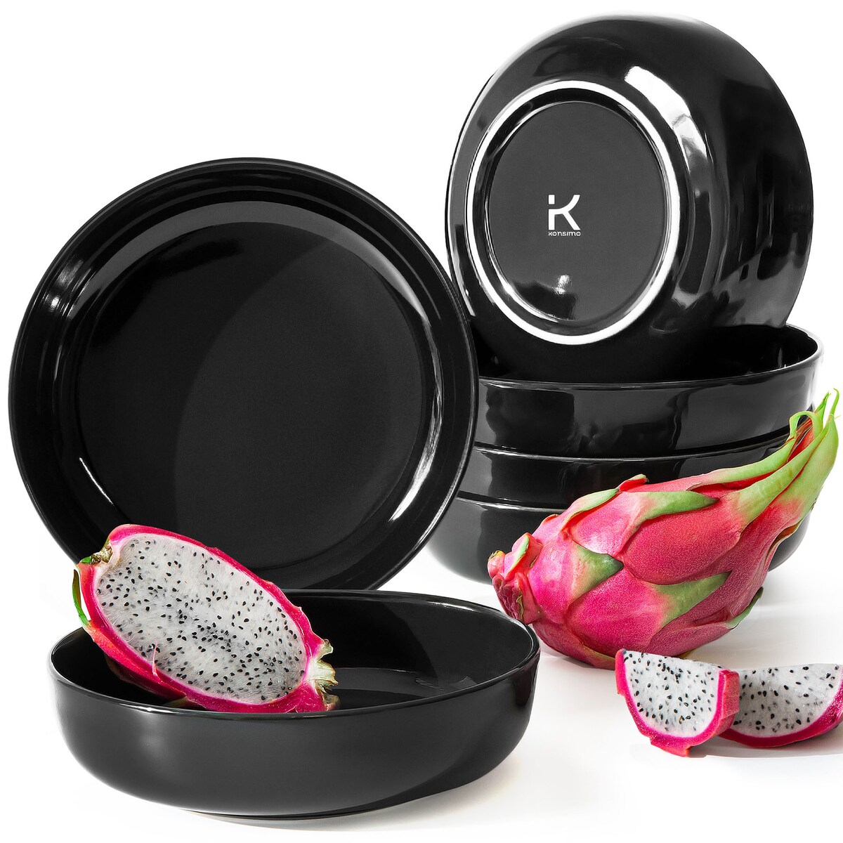 Konsimo VICTO Talerz głęboki 6szt.