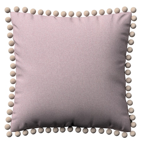 Poszewka Wera na poduszkę 45x45 pastelowy róż