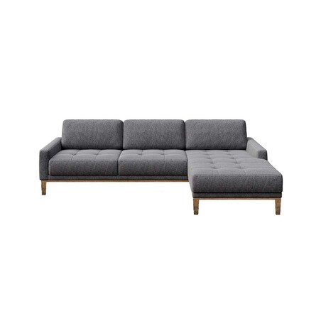 Sofa narożna Musso - ciemnoszara