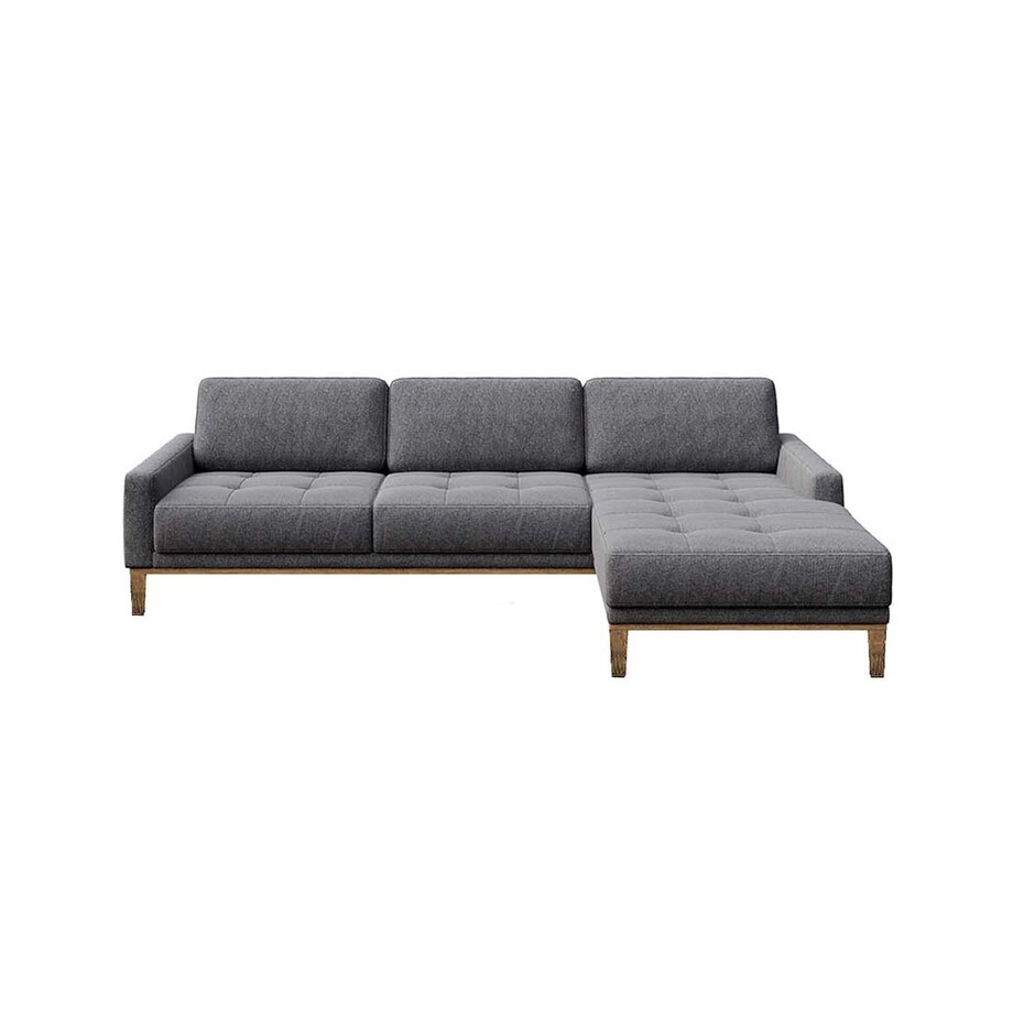Sofa narożna Musso - ciemnoszara