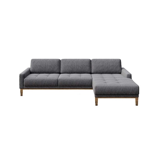 Sofa narożna Musso - ciemnoszara