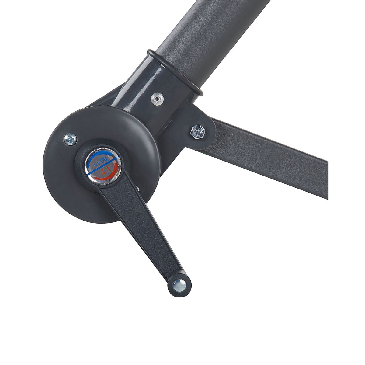 Parasol ogrodowy LED ⌀ 285 cm beżowy CORVAL