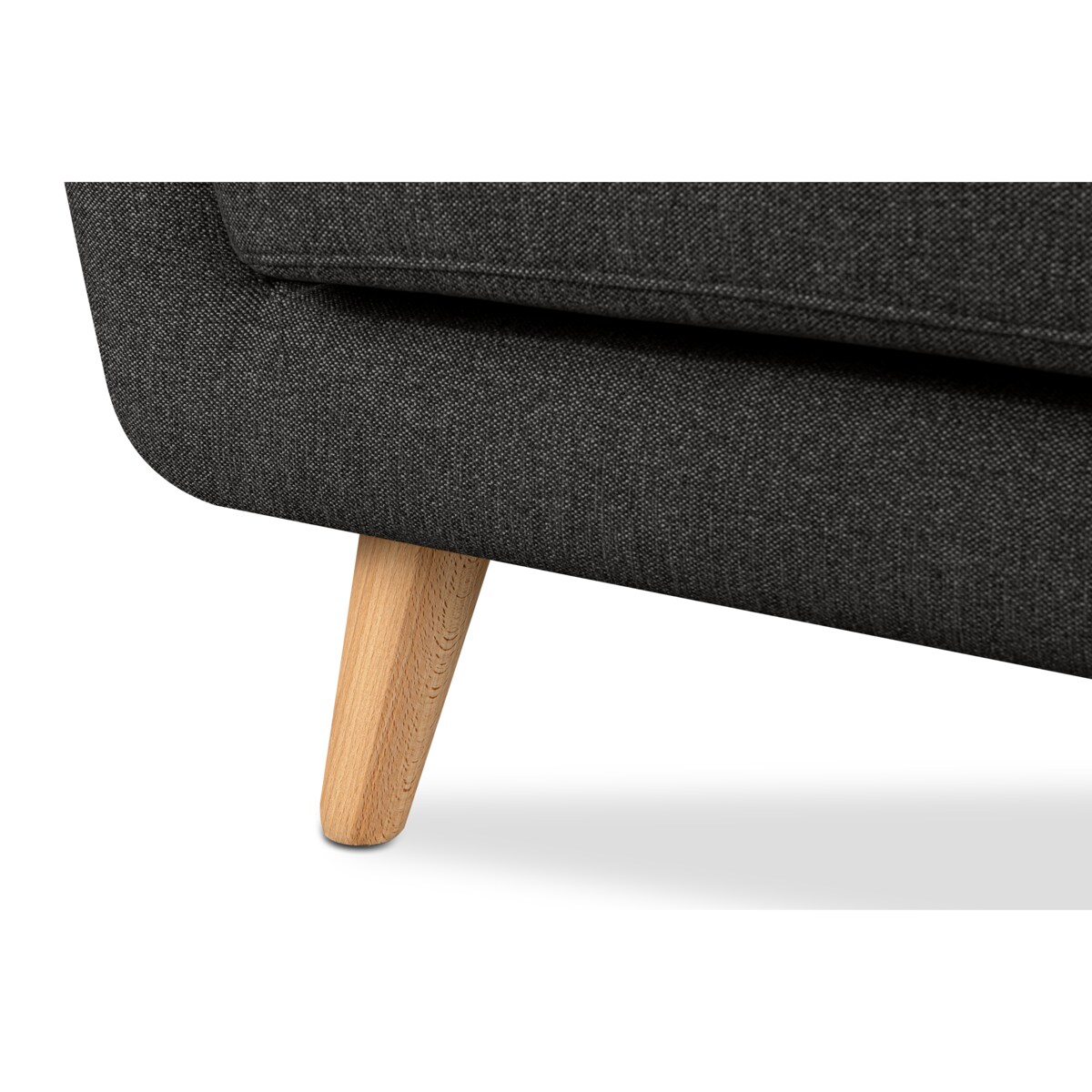 KONSIMO TAGIO II Sofa 2-osobowa, kolor antracyt