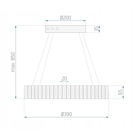 Lampa Kryształowa Sufitowa Plafon Chrom Led Pilot