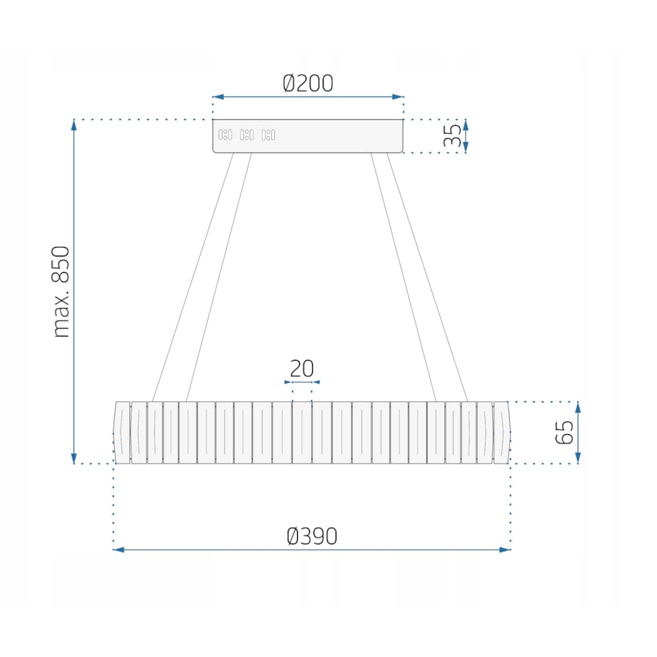 Lampa Kryształowa Sufitowa Plafon Chrom Led Pilot
