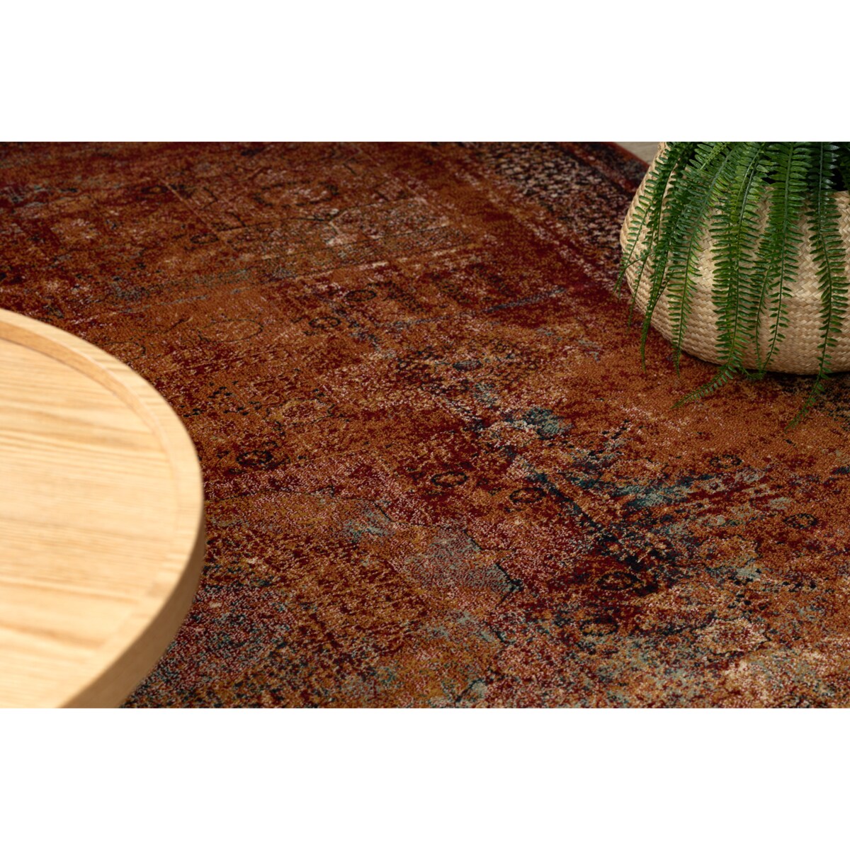 Dywan wełniany OMEGA MAMLUK Rozeta vintage 200x300 cm