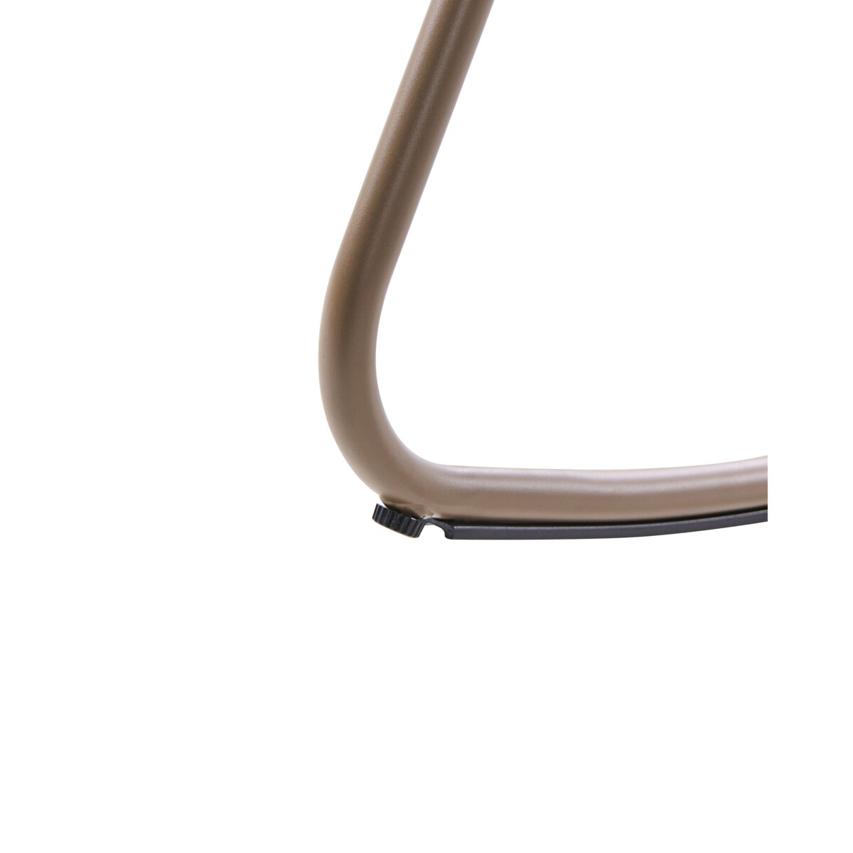 Fotel bujany ogrodowy TURI Metal Beżowoszary