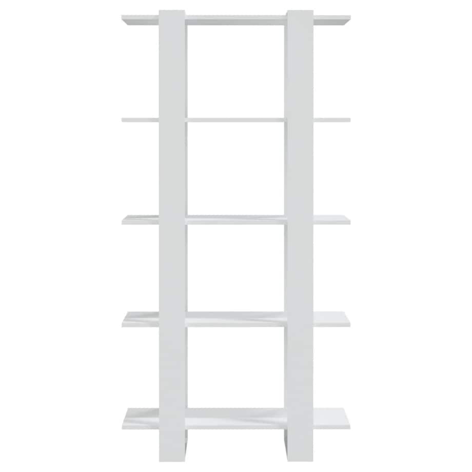 vidaXL Regał na książki/przegroda, biały, 80x30x160 cm