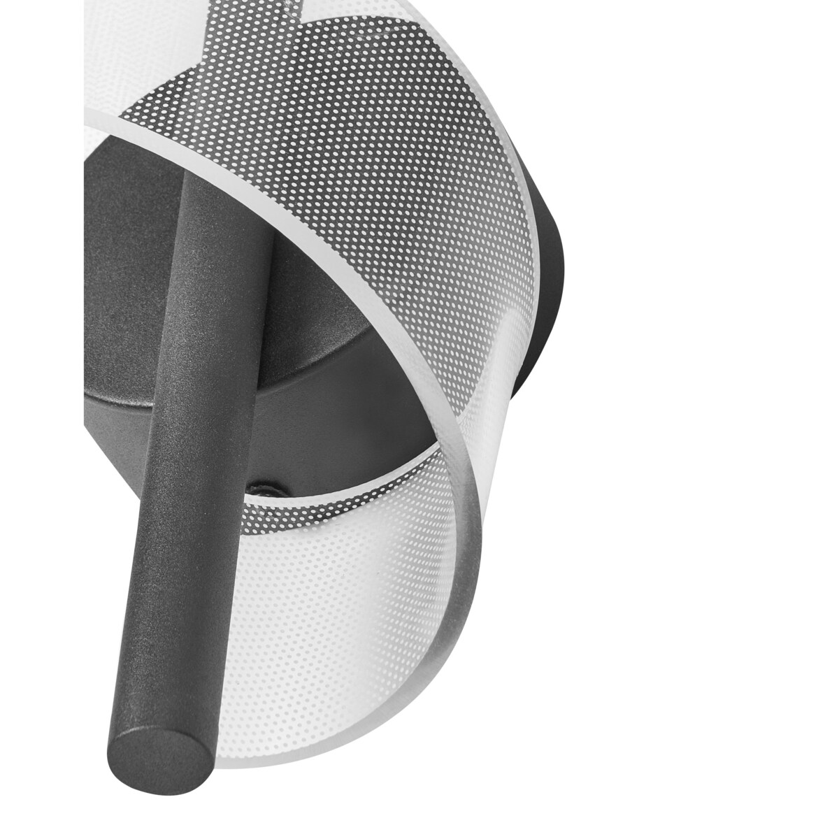 Lampa ścienna LED SARELA Metal Czarny