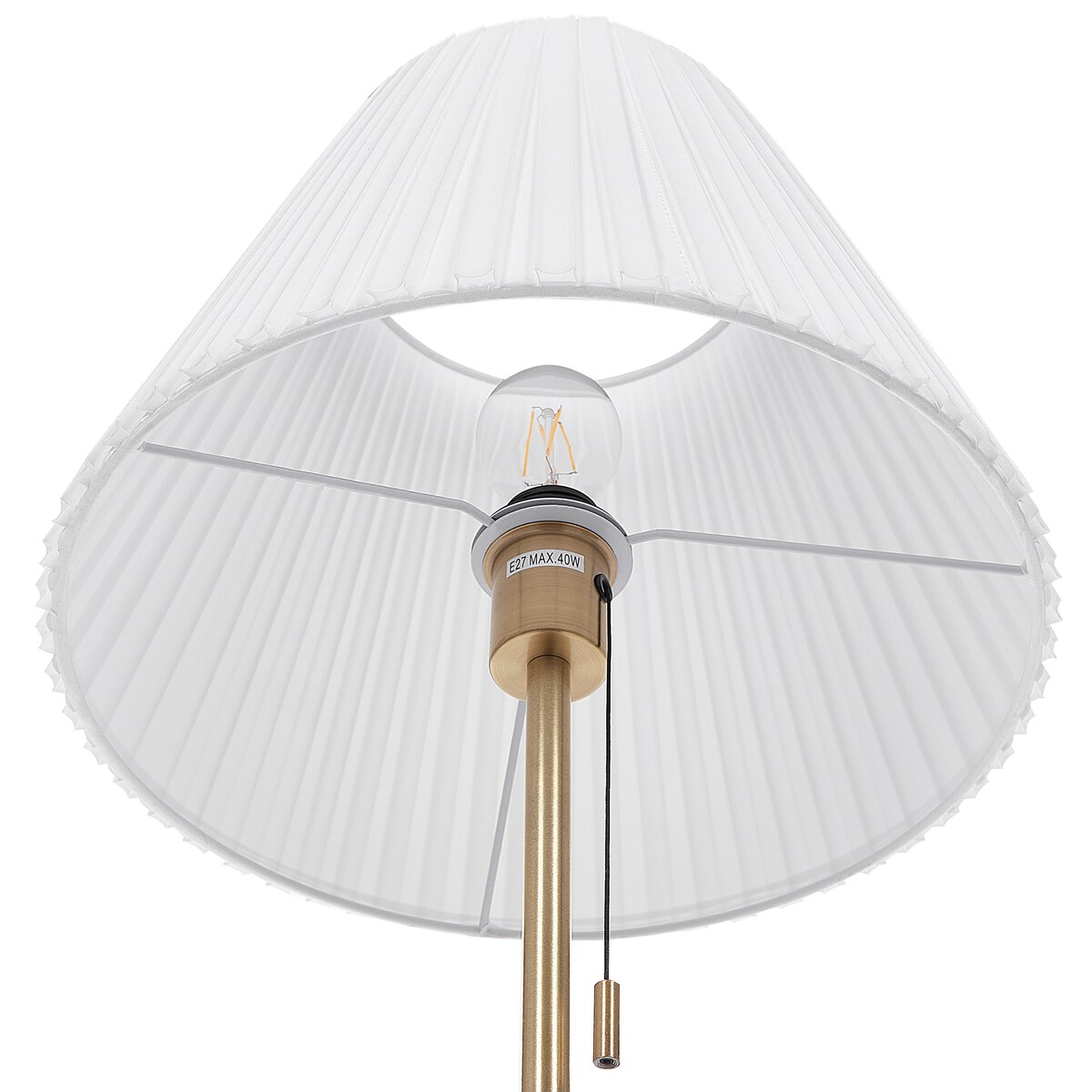 Lampa podłogowa TORYSA Metal Mosiężny