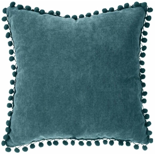 Poduszka dekoracyjna POMPONS, 40 x 40 cm