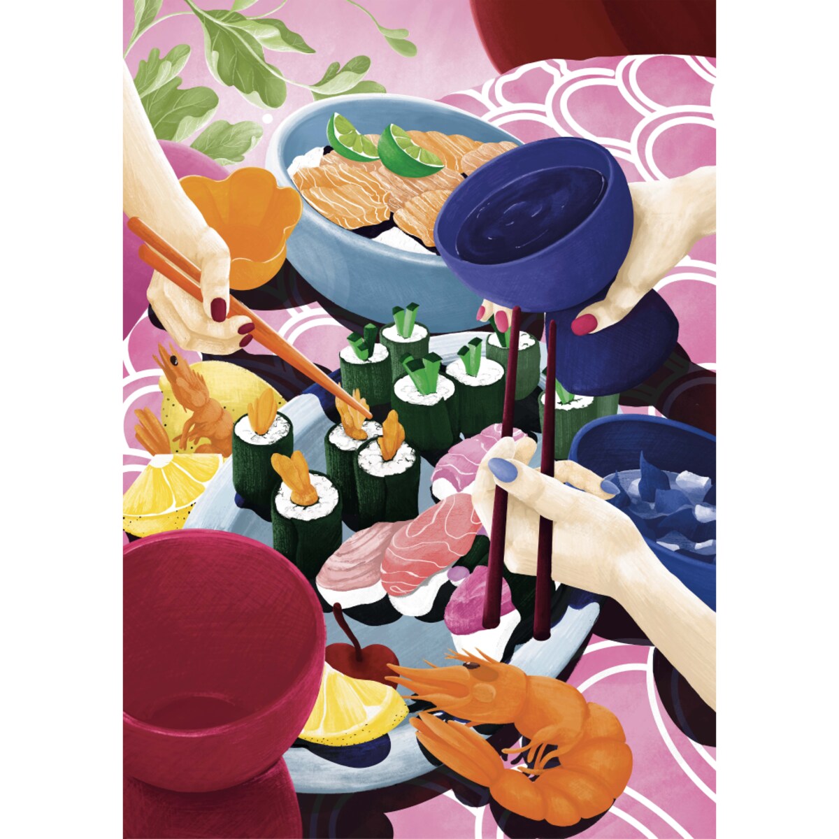 Muno Puzzle "Munomaki" by Anna Jeziorska Puzzle 1000 el. w ozdobnej tubie