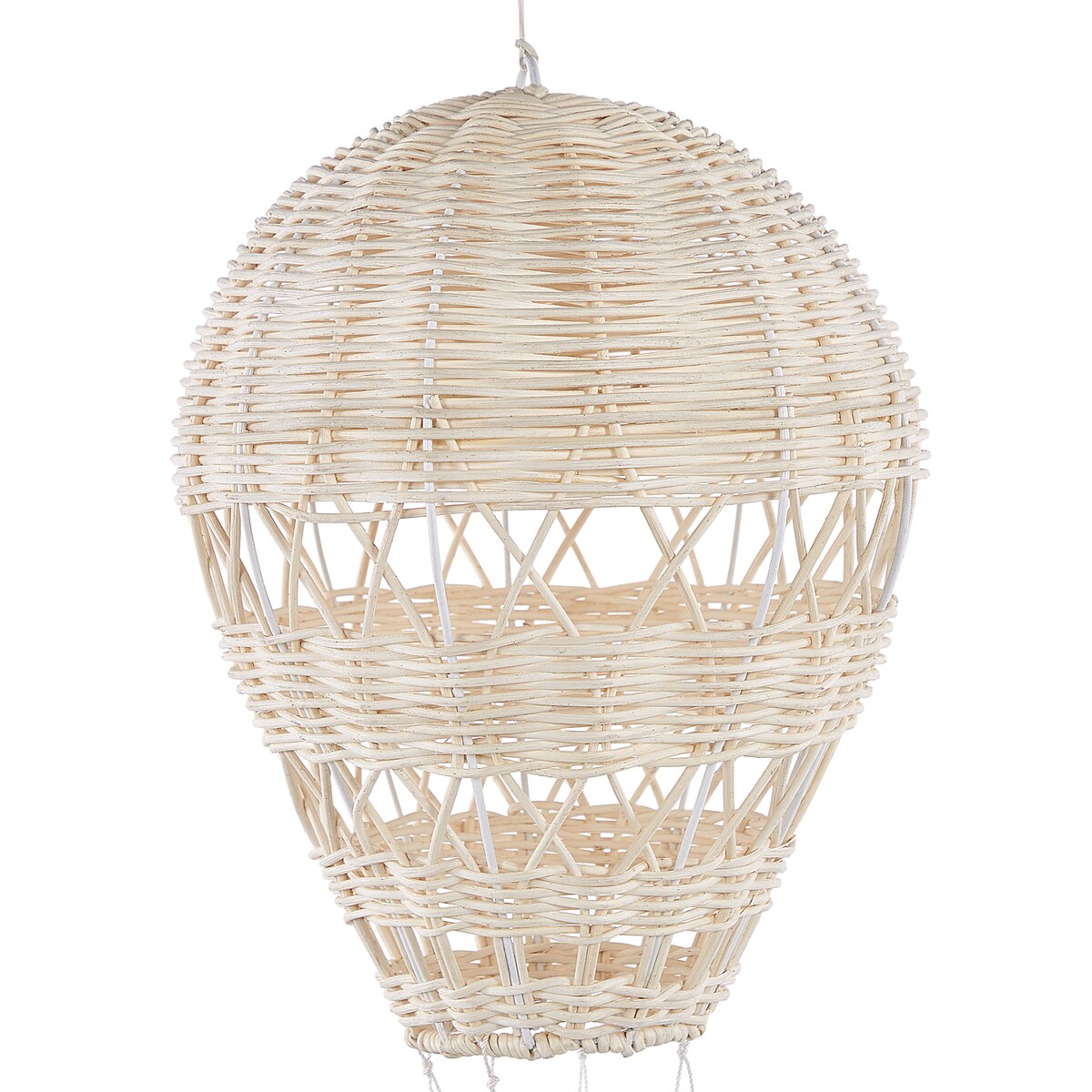 Dekoracja ścienna Balon BEMBA Rattan 60 cm Naturalny