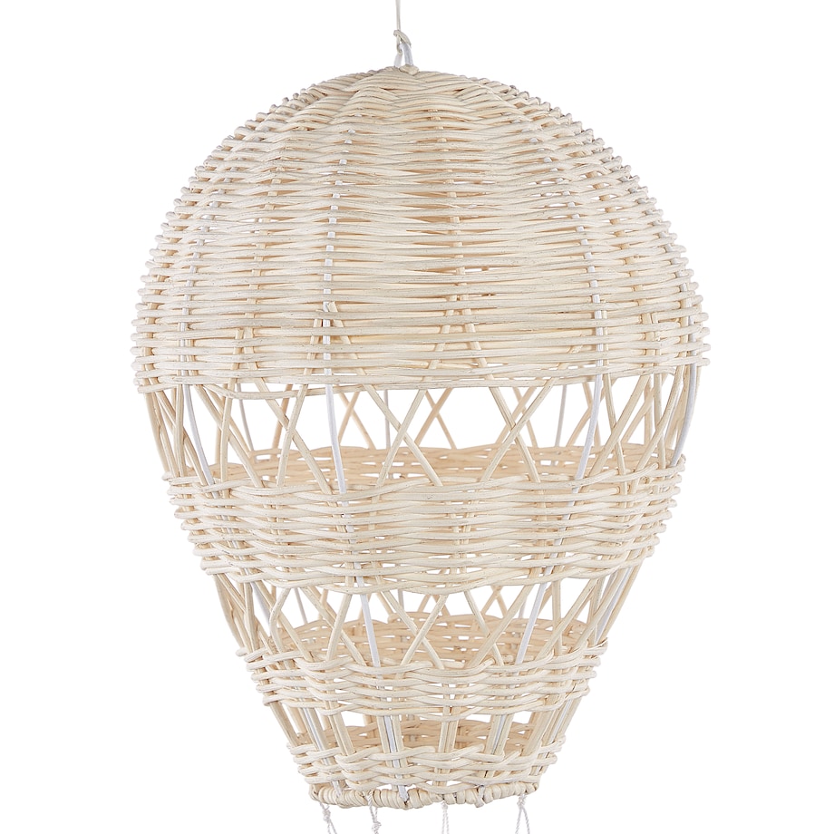 Dekoracja ścienna Balon BEMBA 60 cm Rattan Naturalny