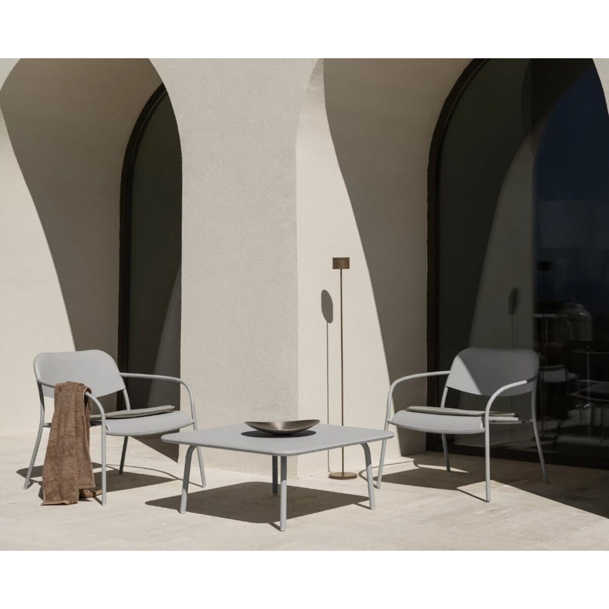 Misa ONDEA, burned metal, płaska, M