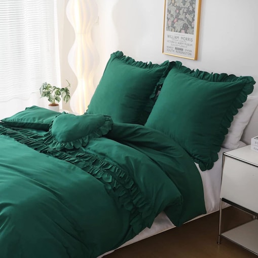 pościel "sweet heart" z poduszką serce 200x220 cm