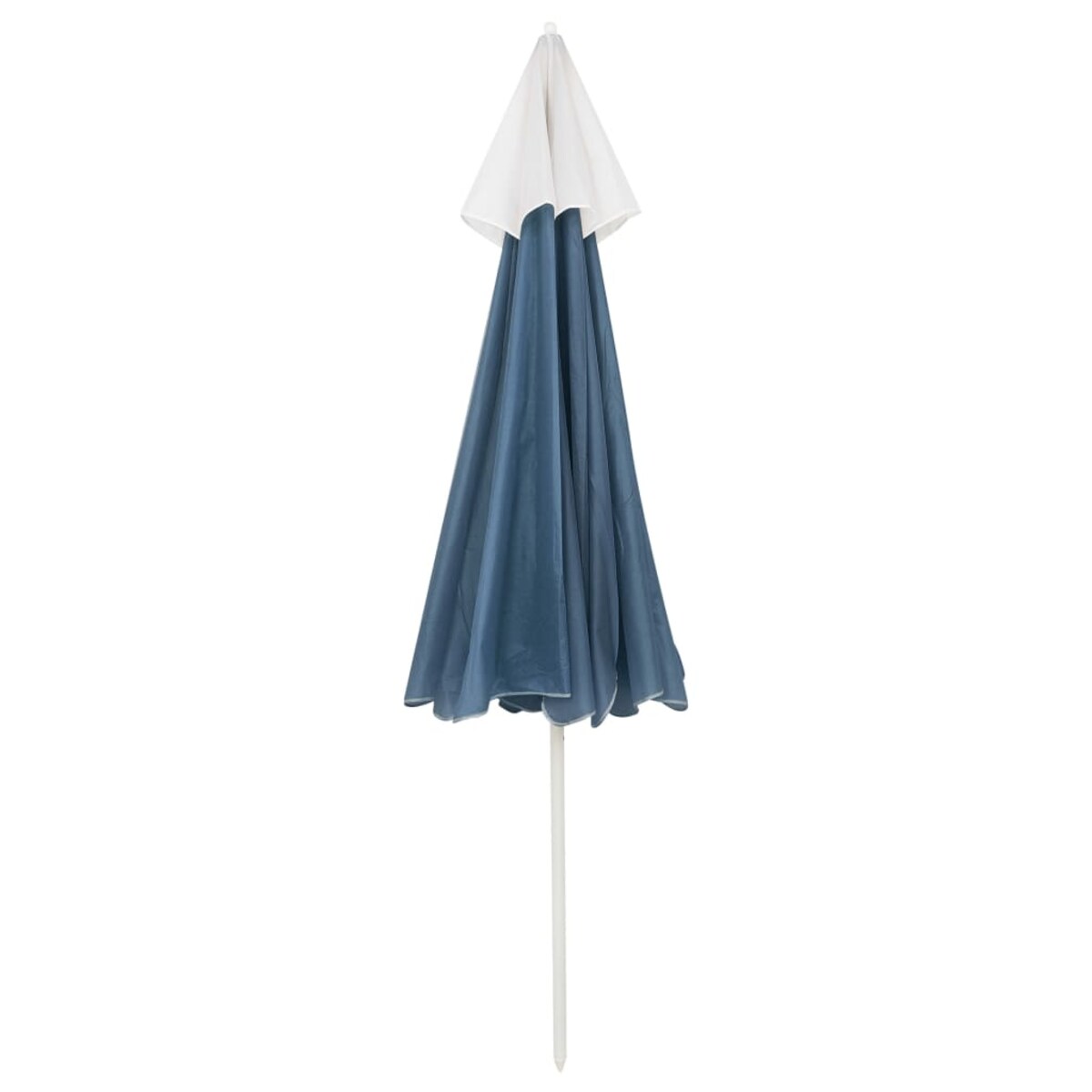 vidaXL Parasol plażowy, niebieski, 240 cm