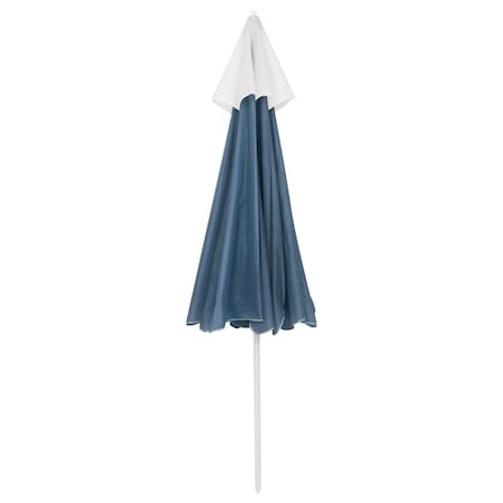 vidaXL Parasol plażowy, niebieski, 240 cm