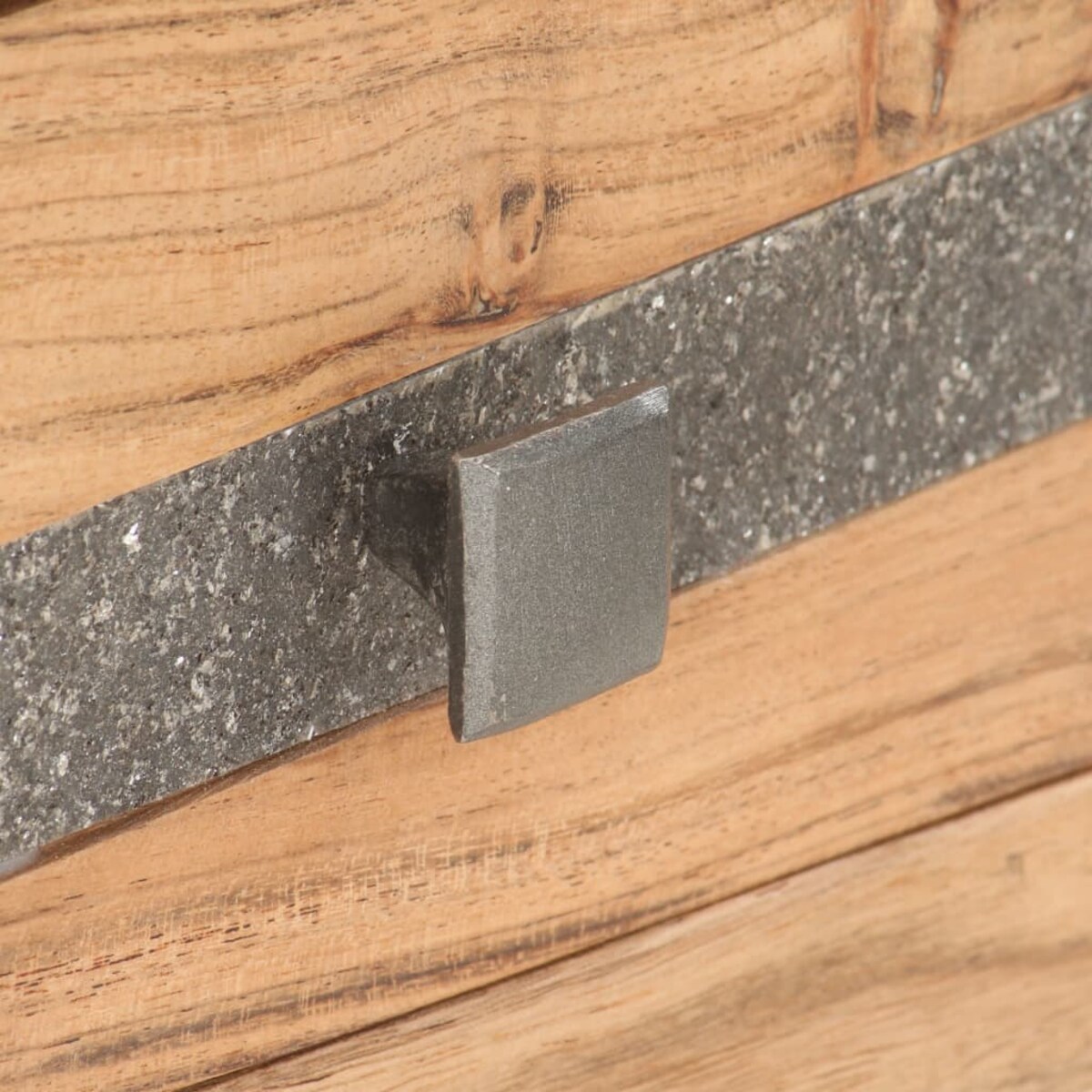 vidaXL Stolik typu konsola, 90 x 30 x 75 cm, lite drewno akacjowe