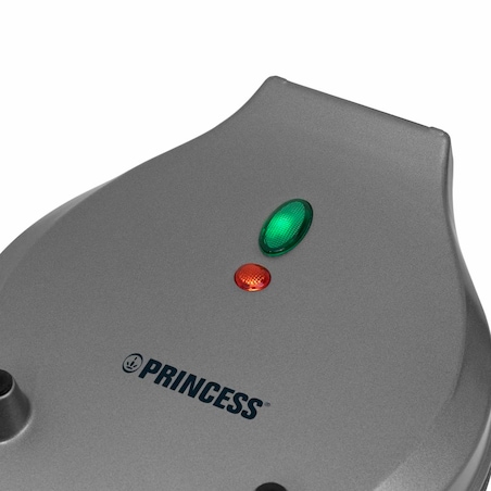 Princess Gofrownica do gofrów bąbelkowych, 700 W, czarna