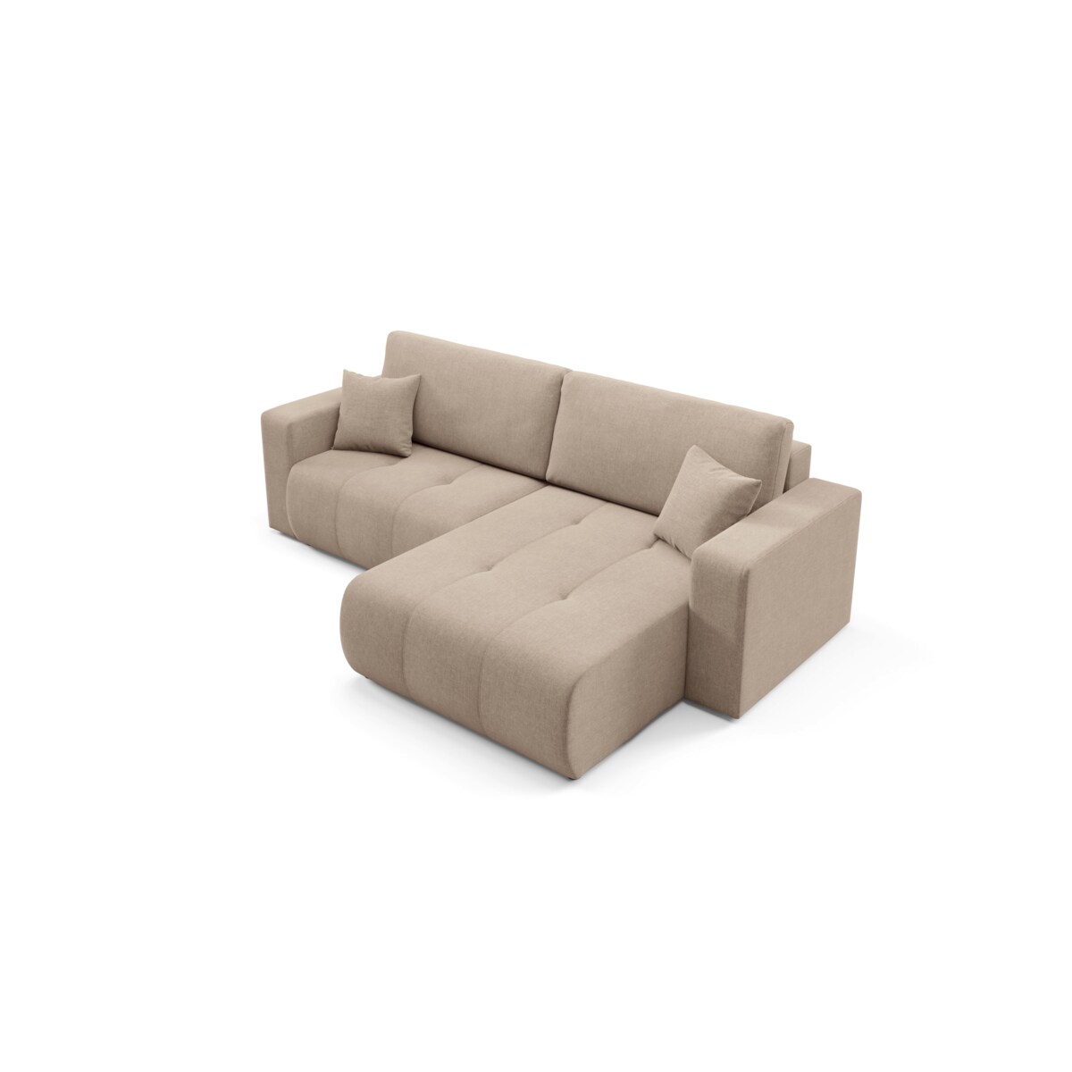 Narożnik MOLINIO L z funkcją spania z pojemnik na pościel Kolor: Wind 56