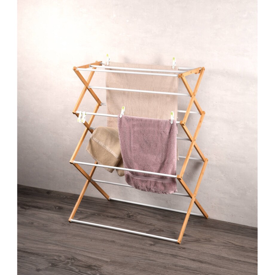 Bambusowa szuszarka stojąca, 10 drążków