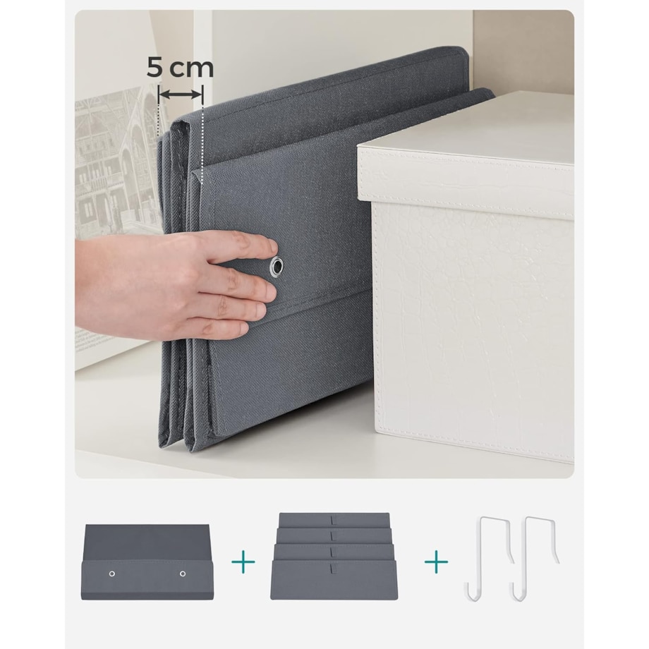 Organizer Wielofunkcyjny Wiszący Szary