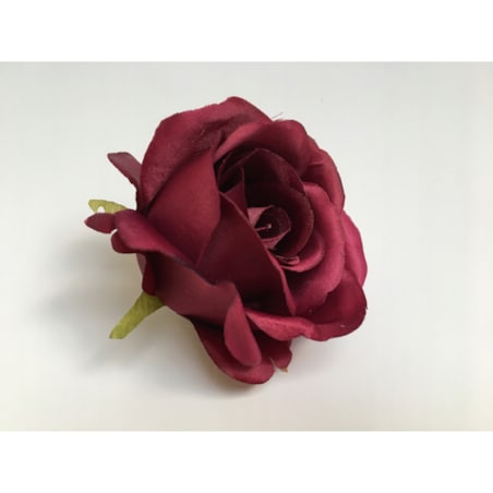 RÓŻA kwiaty sztuczne główka wyrobowa na stroik