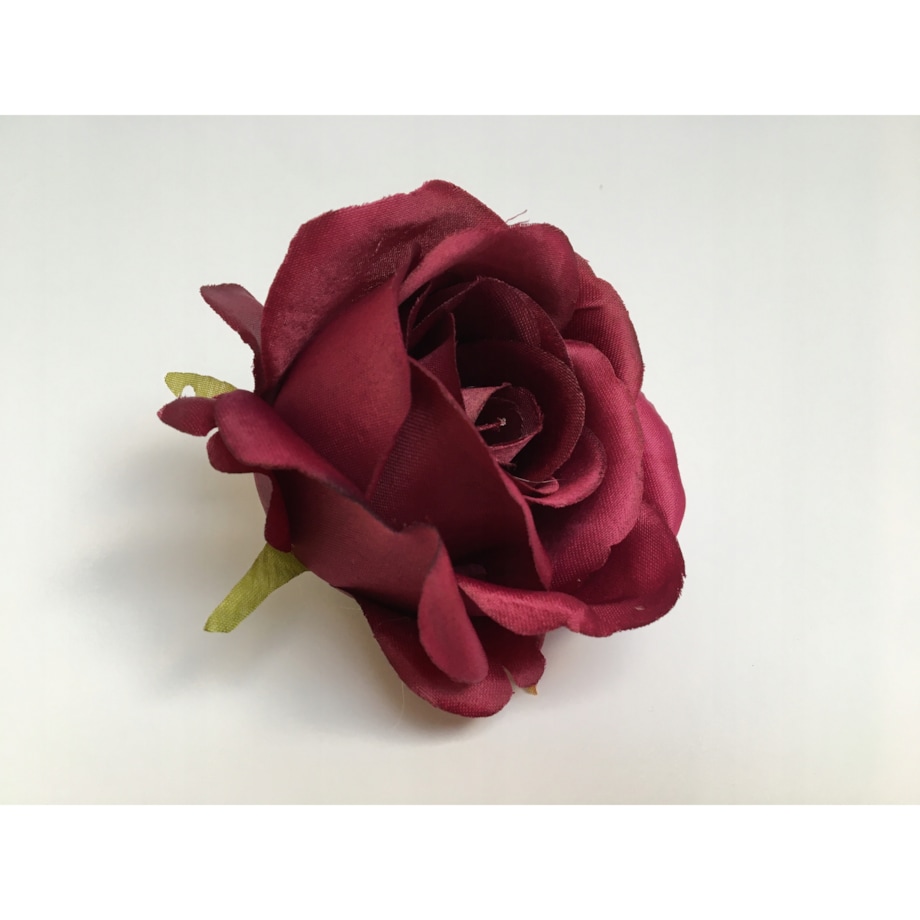 RÓŻA kwiaty sztuczne główka wyrobowa na stroik
