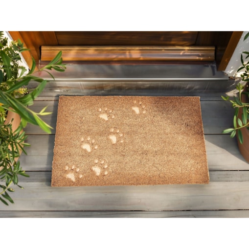 Wycieraczka TARLAC 40 x 60 cm Naturalny Włókno kokosowe