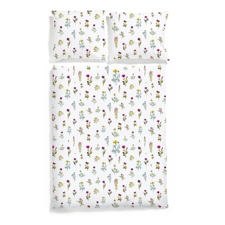 Pościel Polne kwiaty 140/200 + 50/60 cm