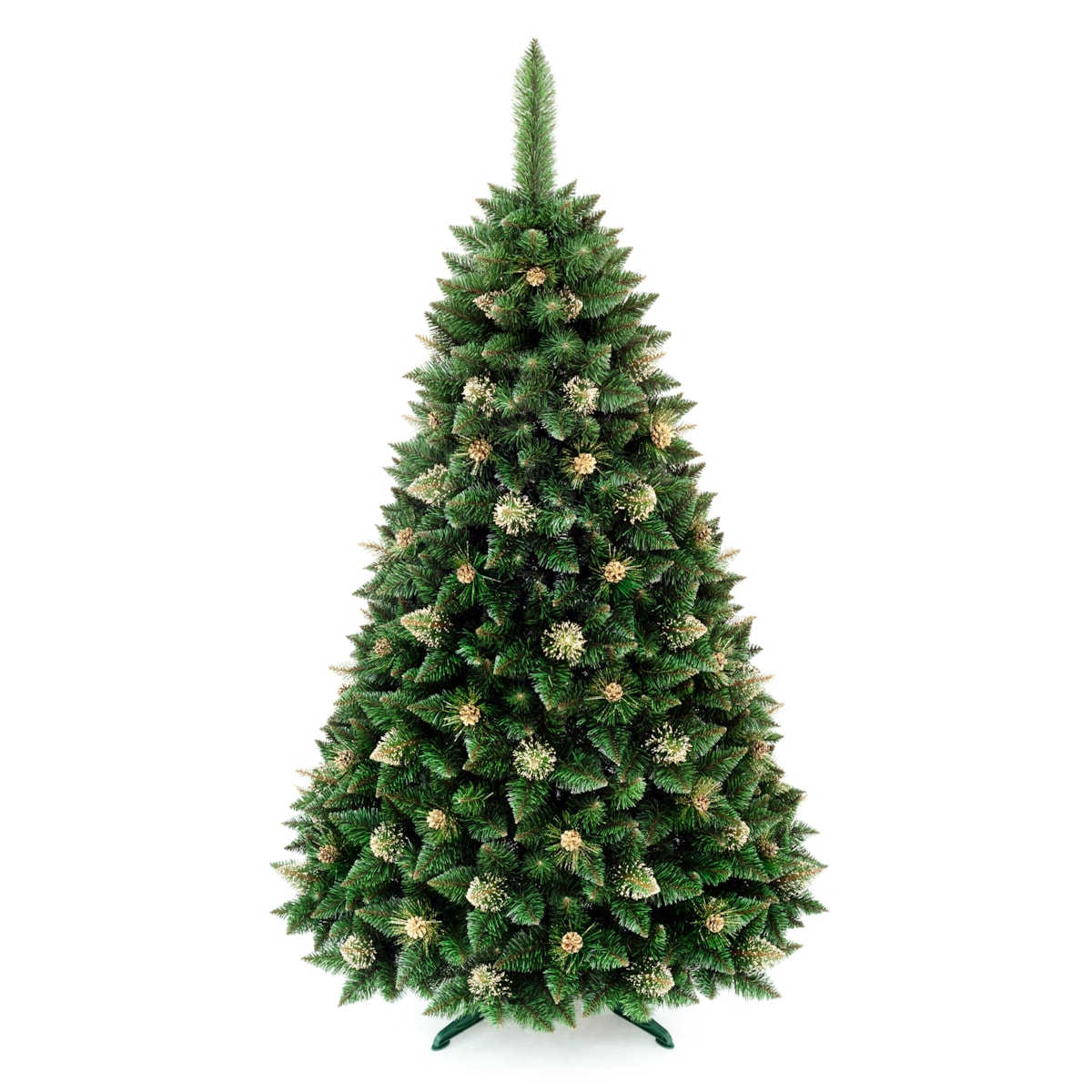 Choinka sztuczna Sosna złota z kryształkami